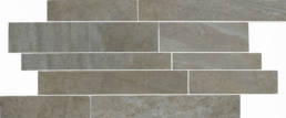 Bayside Pewter 12X24 Mosaic Strip | Pan American Ceramics