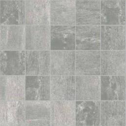 Blocks 5.0 Grey 2X2 Lappato Mosaic | Pan American Ceramics