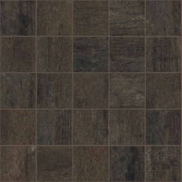 Blocks 5.0 Rust 2X2 Lappato Mosaic | Pan American Ceramics