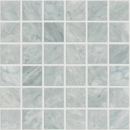 Carrara Select Blu 2X2 Mosaic (12X12 Sheet) | Pan American Ceramics