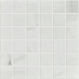 Carrara Select Venato 2X2 Pol Mosaic | Pan American Ceramics