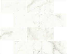 Marmo Bianco Muretto Polished 3X12 | Pan American Ceramics