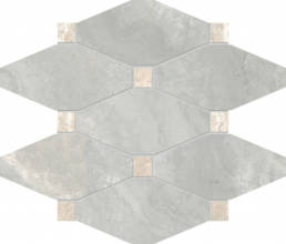 Stream Silver Octagon Mosaic | Pan American Ceramics