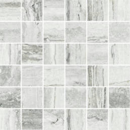 Tipos White 2X2 Matte Mosaic | Pan American Ceramics