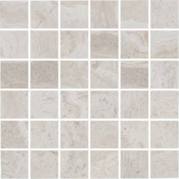 Roccia di Roma Silver 2x2 Mosaic | Pan American Ceramics