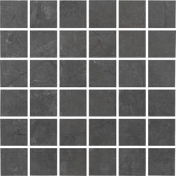 St. Croix Flint 2x2 mosaic (9 mm thick) | Pan American Ceramics