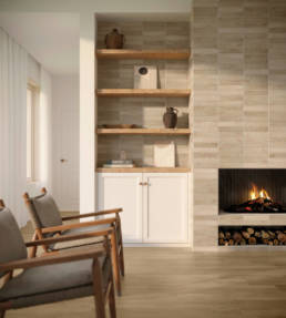 Organic Clay SandLiving room | Pan American Ceramics