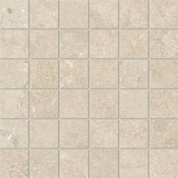 Ecostone Jute Cross Cut 2x2 mosaic | Pan American Ceramics