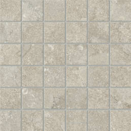 Ecostone Mist Cross Cut 2x2 mosaic | Pan American Ceramics