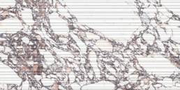 TOUCHE RUBIS PLISSE 3D  DECO 24X48 RECTIFIED | Pan American Ceramics